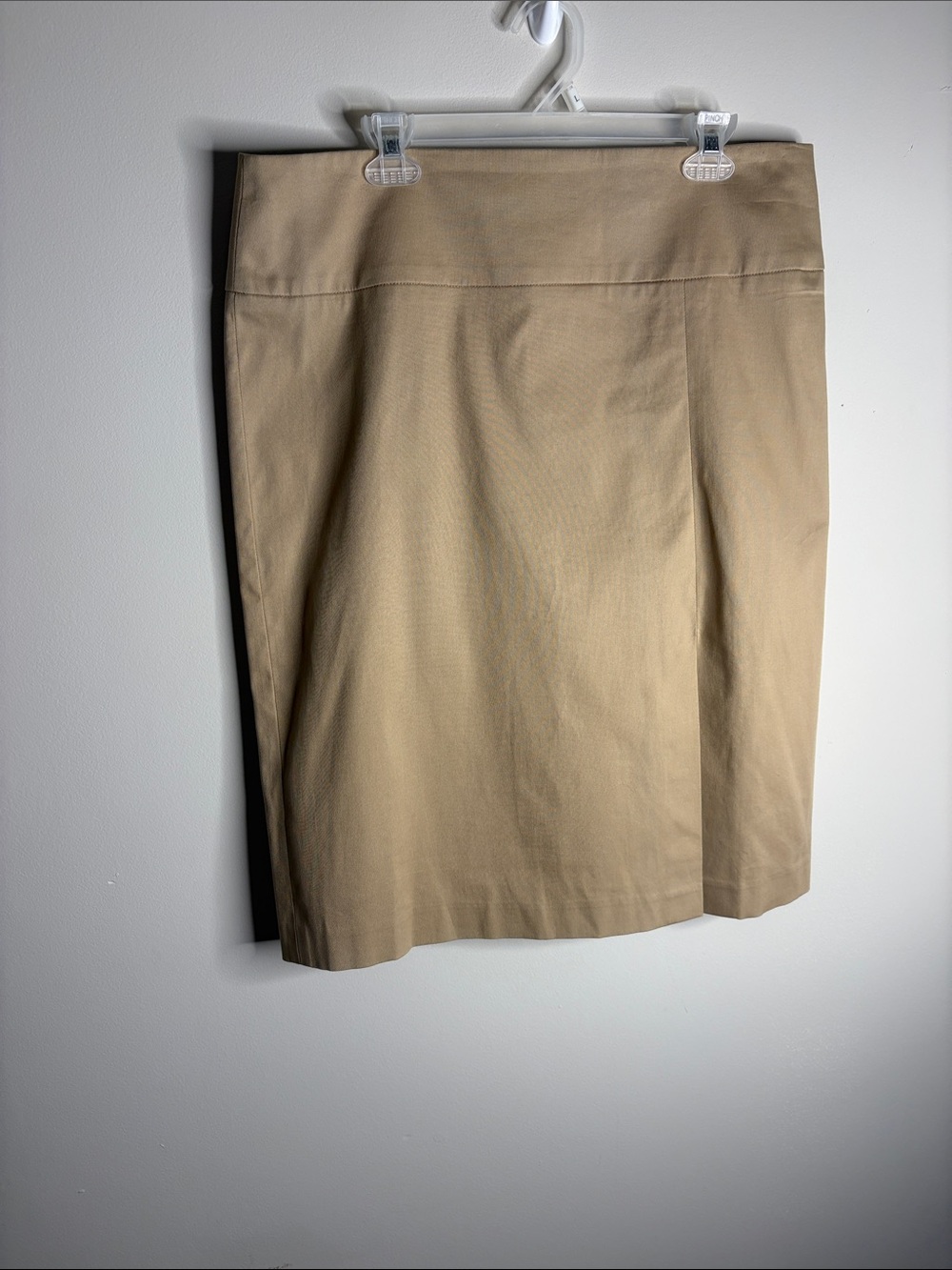 Banana Republic Factory Beige Pencil Skirt